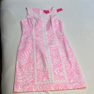 Lilly Pulitzer Pelican Pink McFarlane Dress, 2, NWT